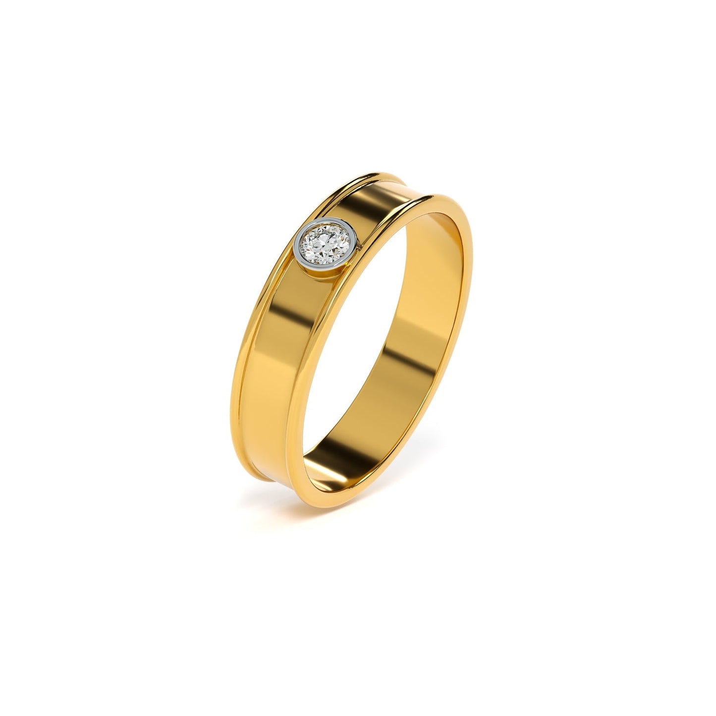 Meridian Spark 9KT Gold Laboratory Grown Diamond Ring