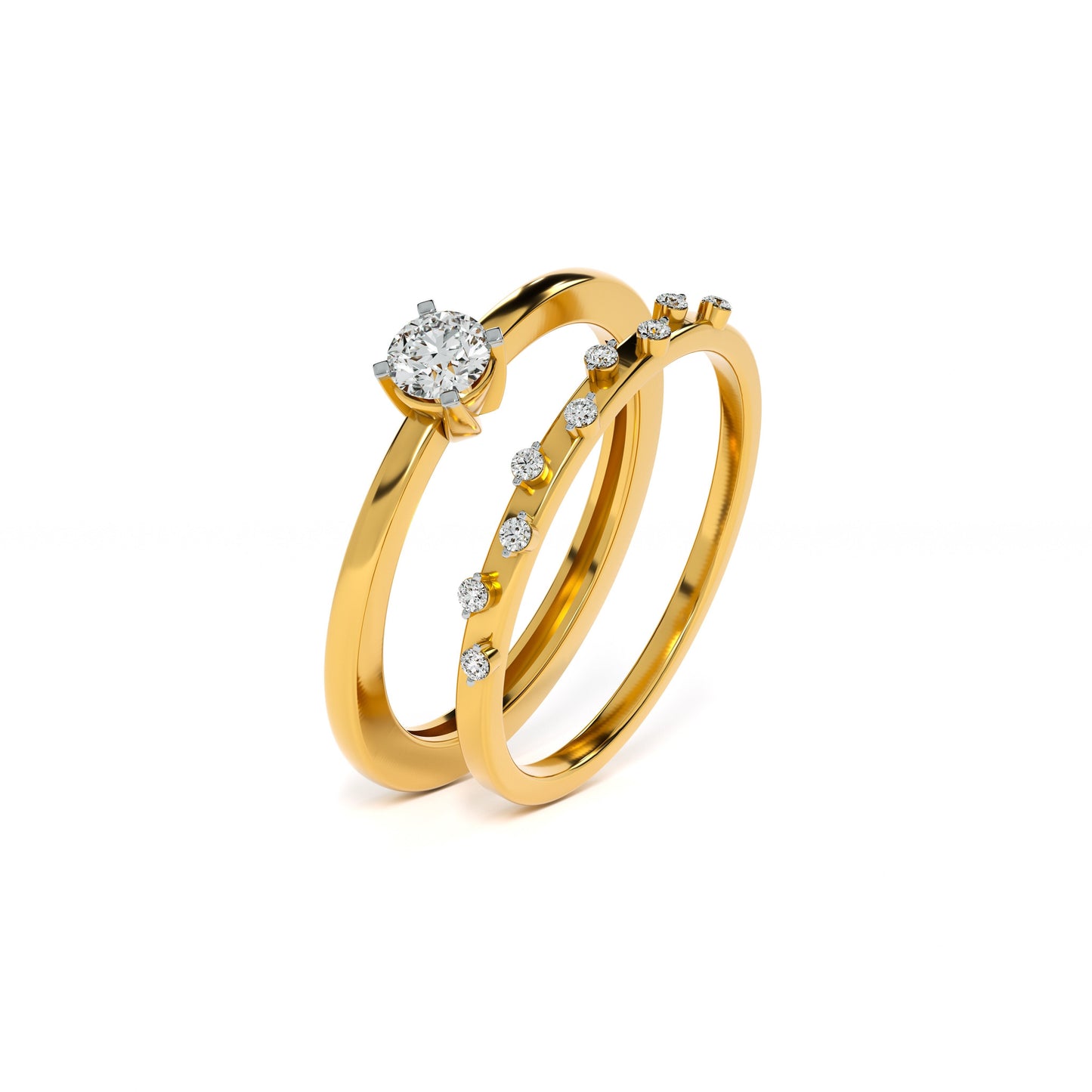 Trail 9KT Gold Laboratory Grown Diamond Ring