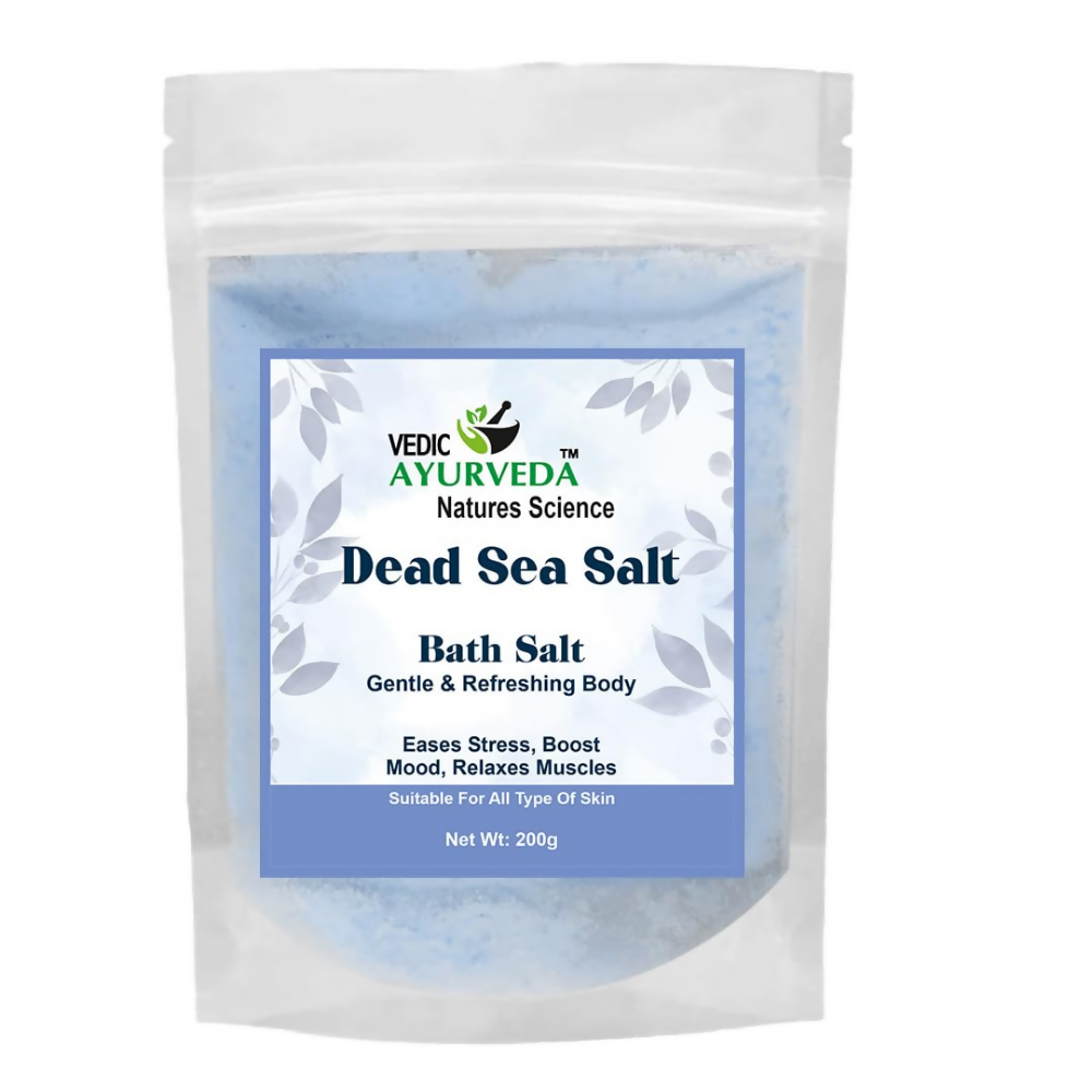 VedicAyurveda Dead Sea Salt and Lemongrass Bath Salt