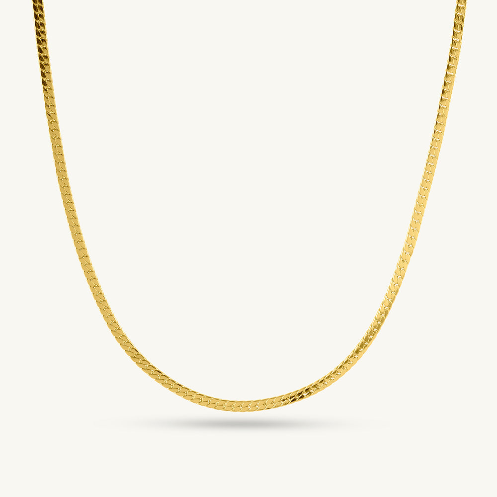 Sleek Flat Chain for Men