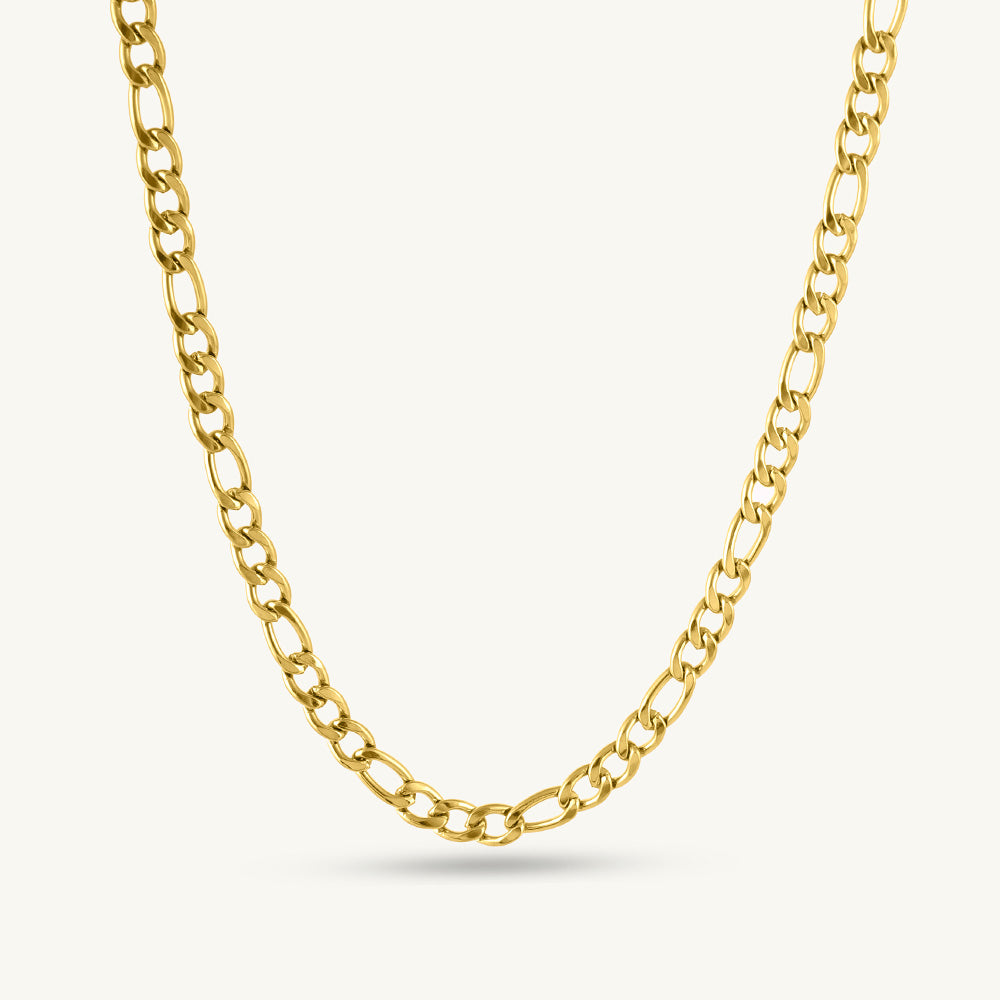Gold Figaro Chain for Men