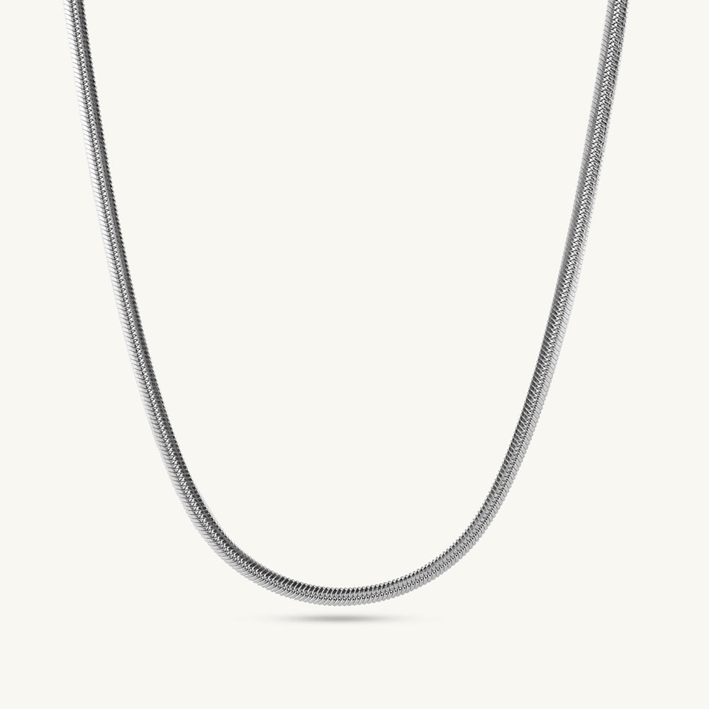 Silver Snake Chain for Men