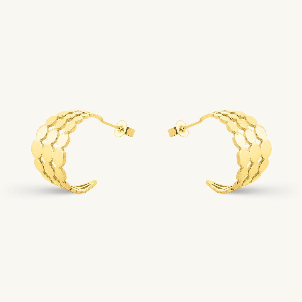 Sun Ripple Hoops