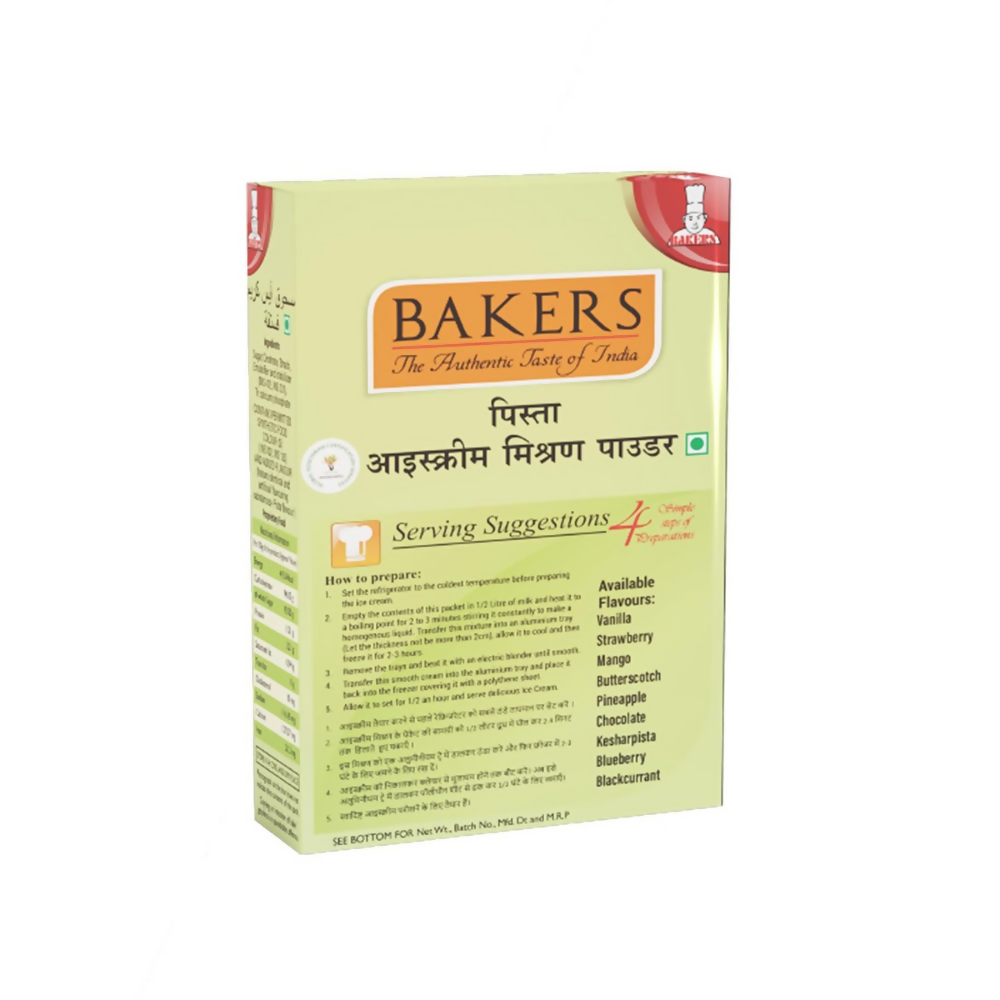 BAKERS Pista Ice Cream Powder