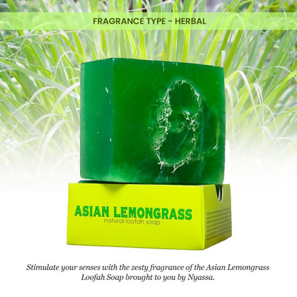 Nyassa Lemongrass Loofah Soap