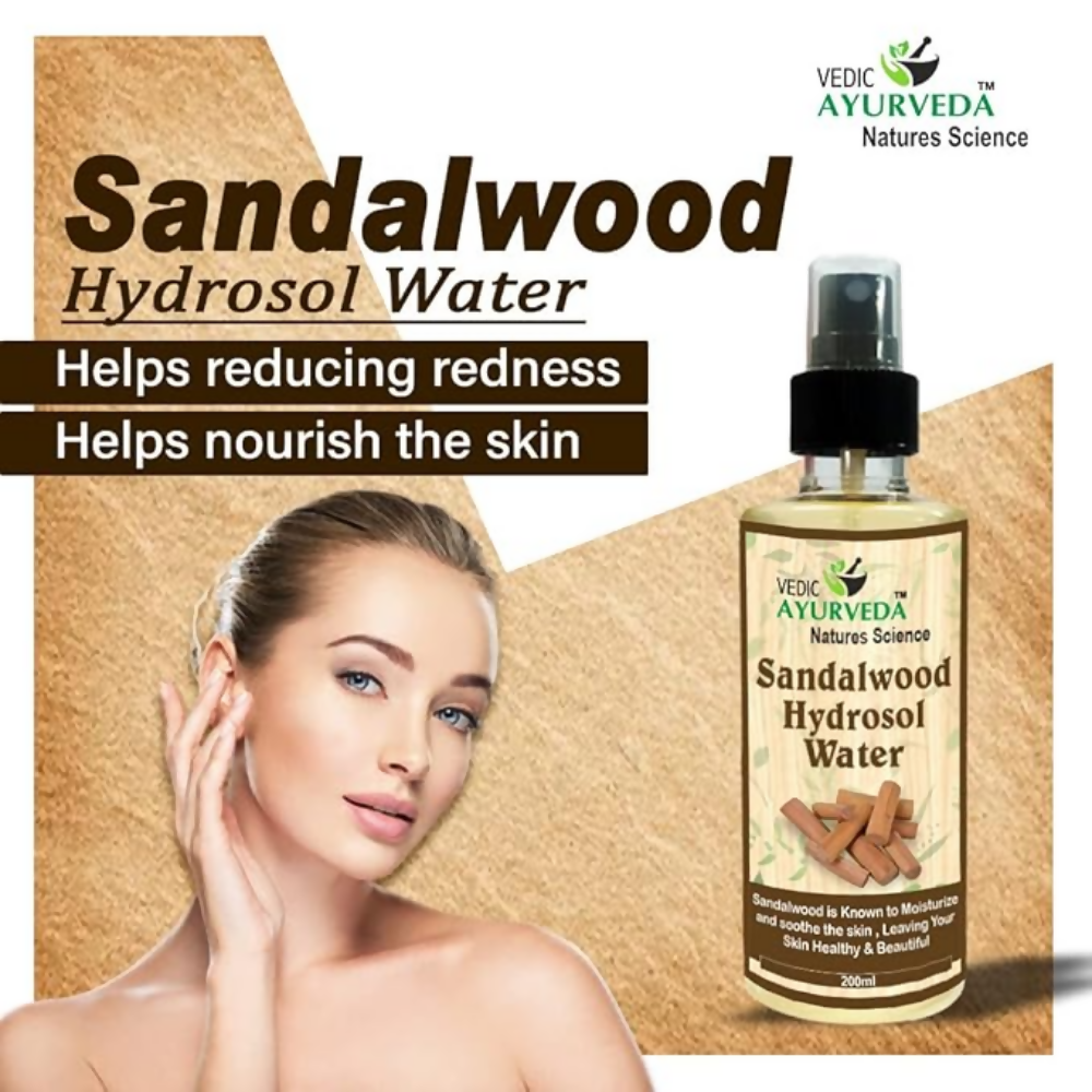 VedicAyurveda Sandalwood Hydrosol Water