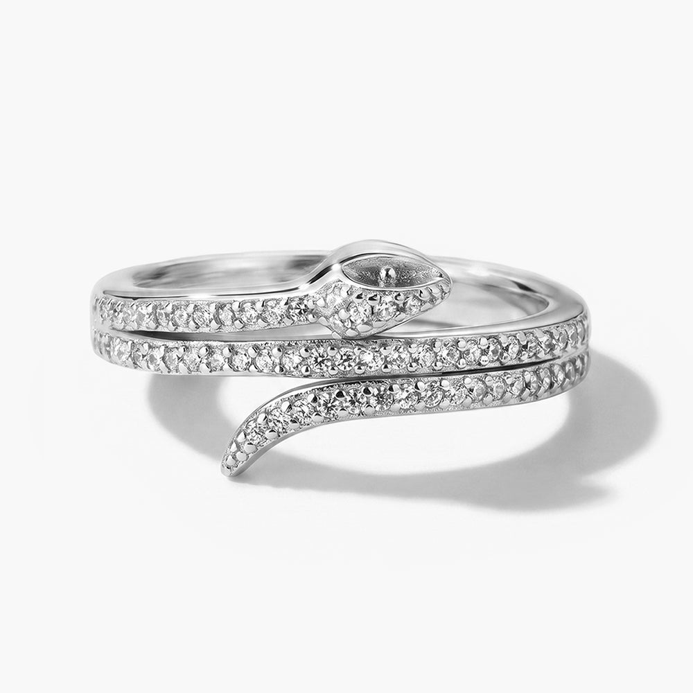 Luna Coil 925 Sterling Silver Ring