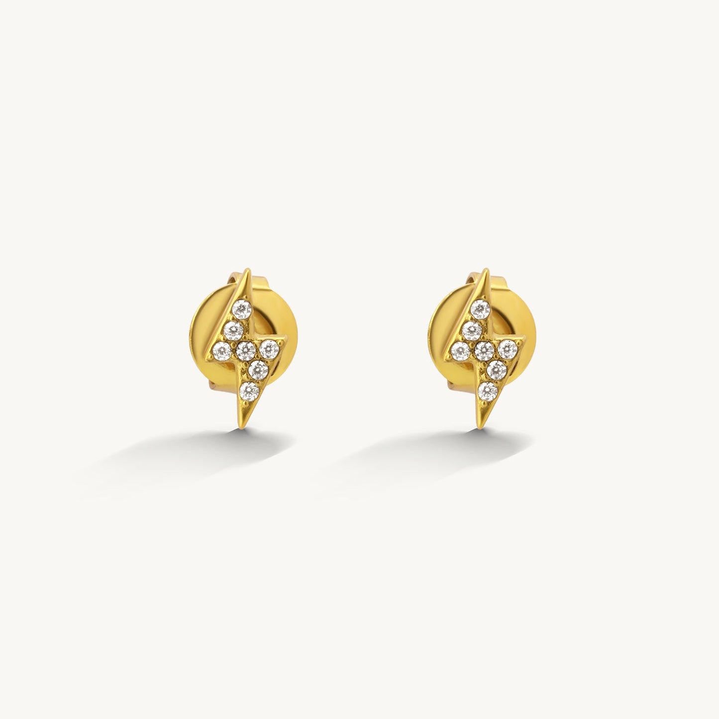Radiant Lightning Bolt Earrings