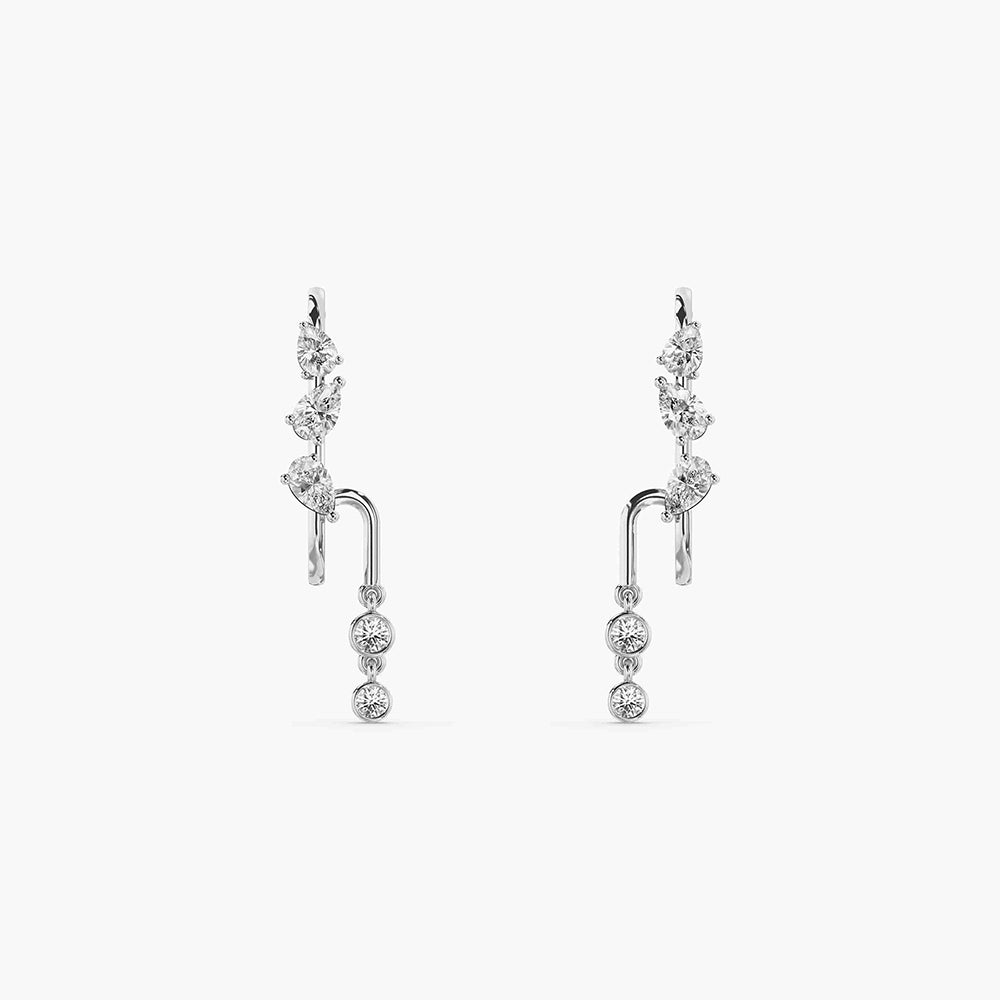 925 Sterling Silver Tempo Earrings