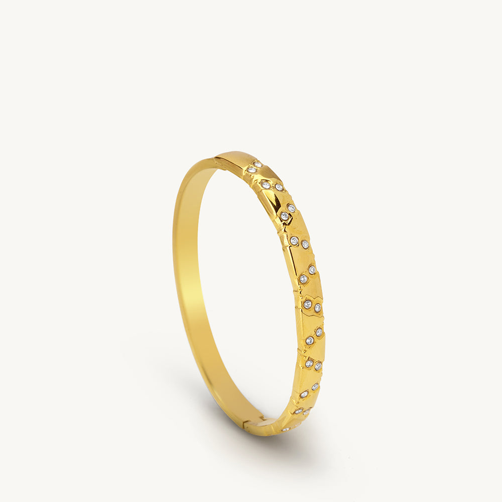 Celestial Gemstone Bangle