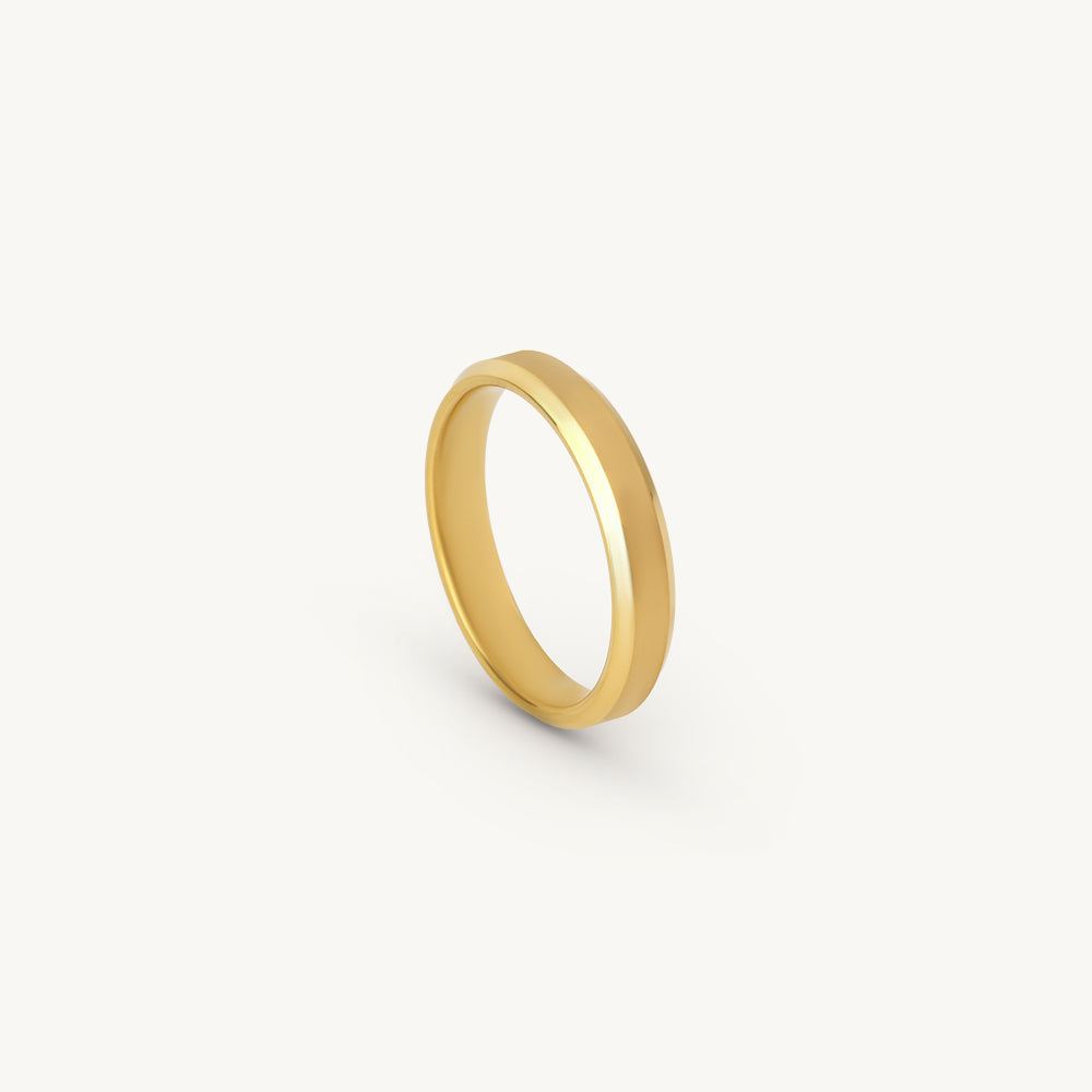 Modern Tungsten Ring