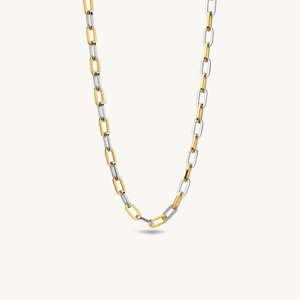 Dual Tone Link Chain