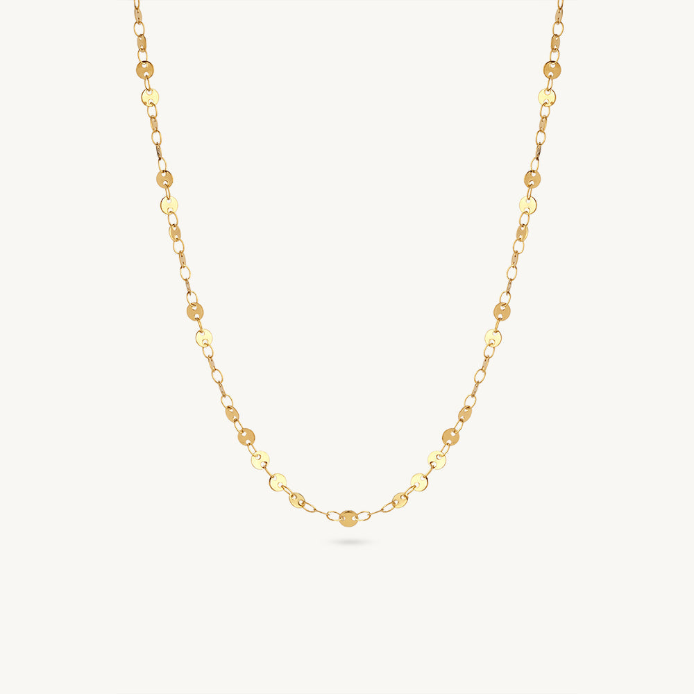 Tiny Orbit Chain Necklace