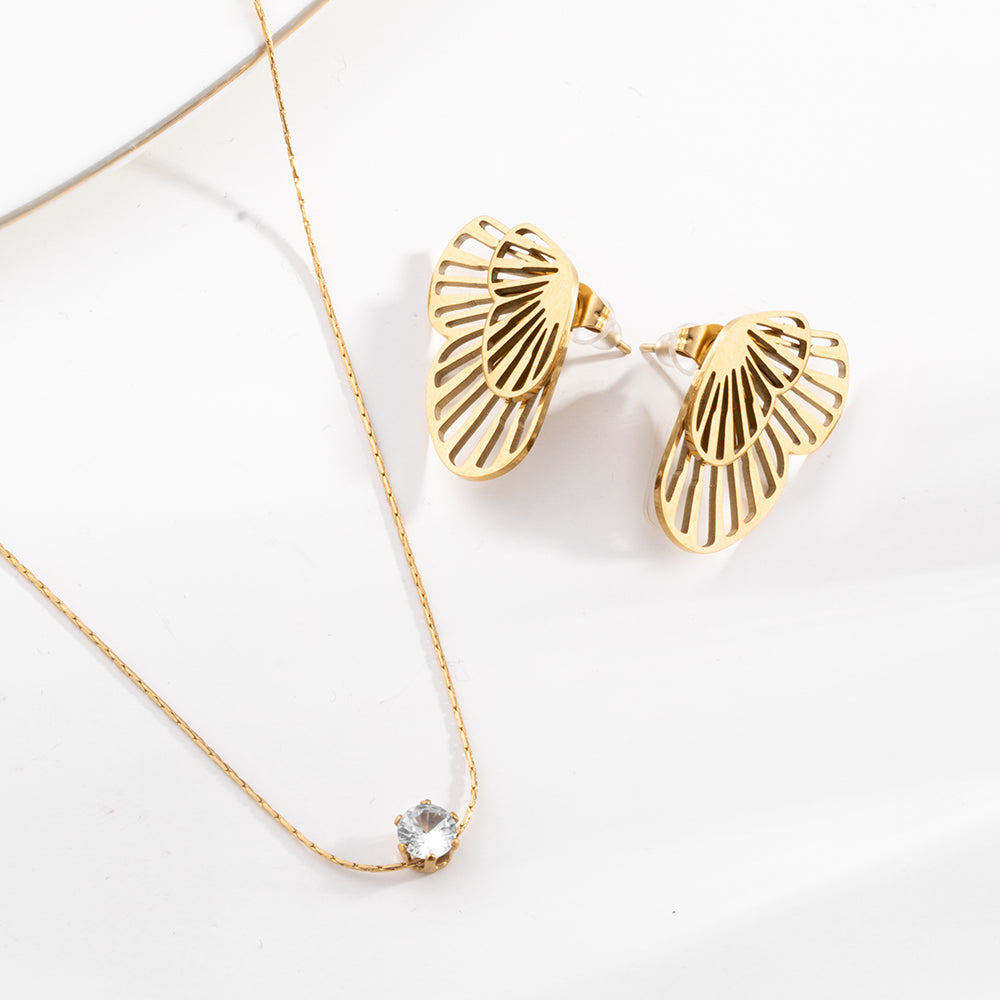 Butterfly Spark Whisper Jewellery Set