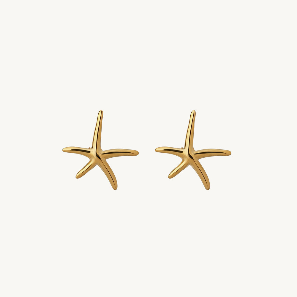 Delicate Starfish Stud Earrings