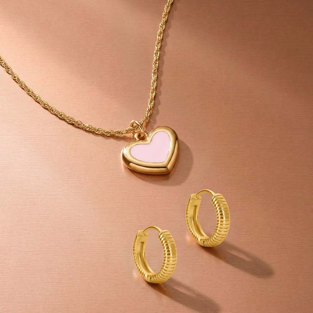 Hearty Glow Jewellery Set