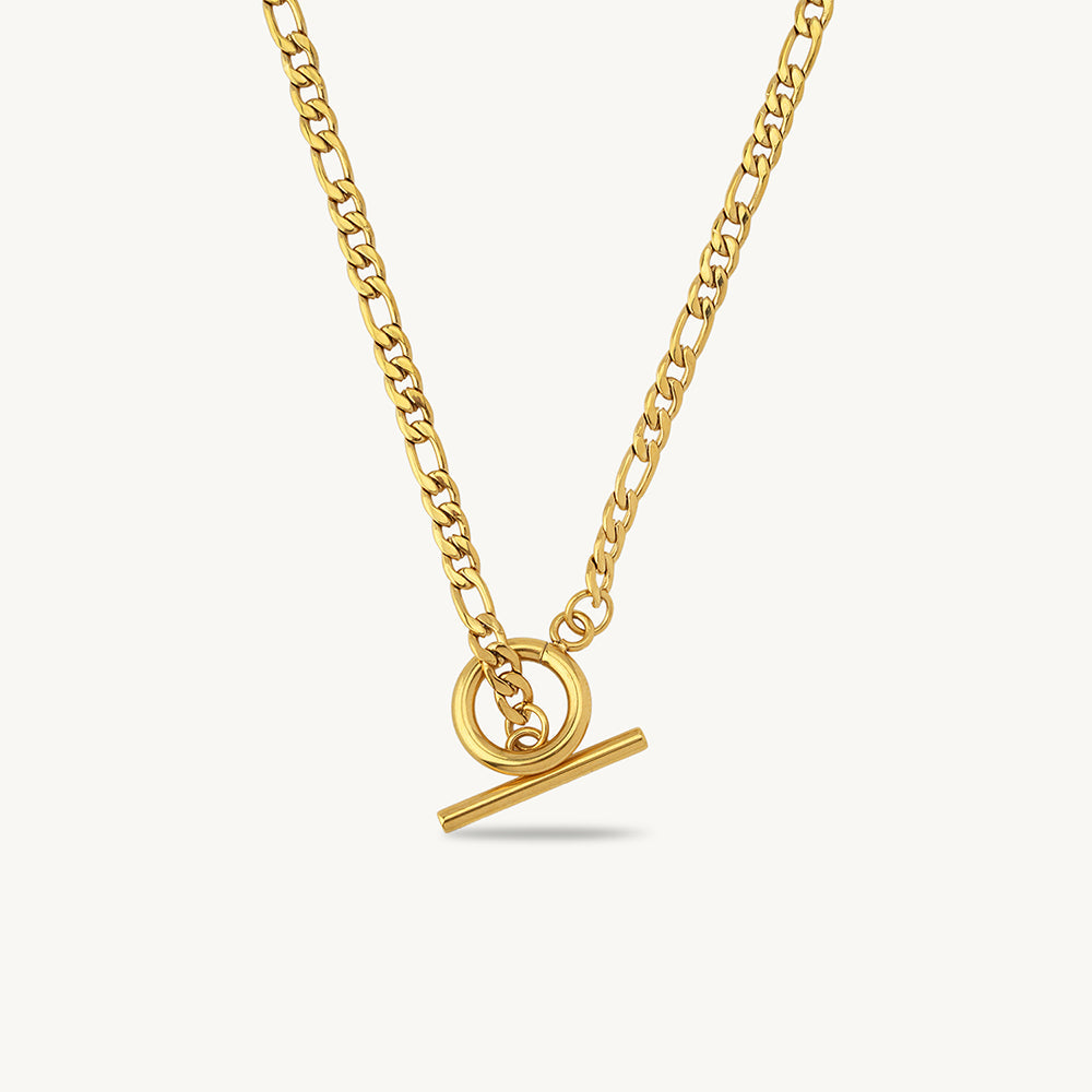 Elysian Minimal Toggle Necklace