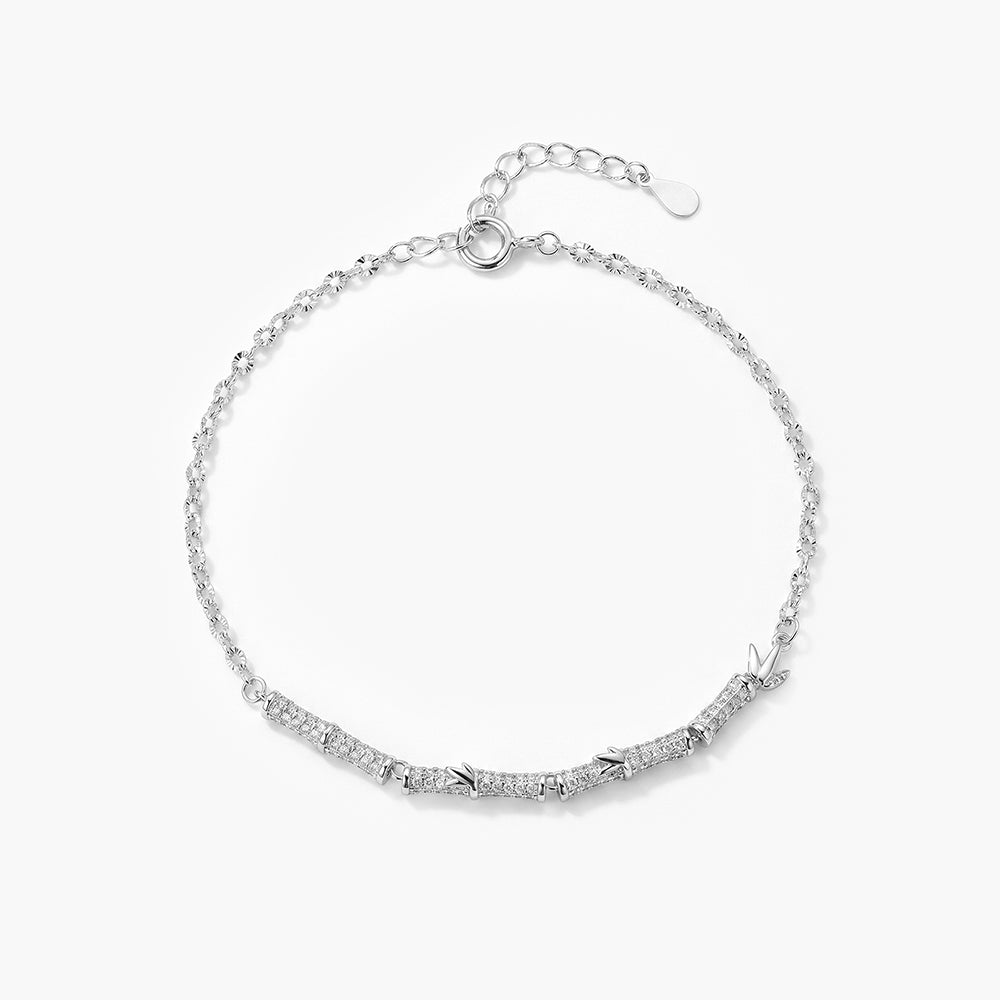 Luminous Bar 925 Sterling Silver Bracelet