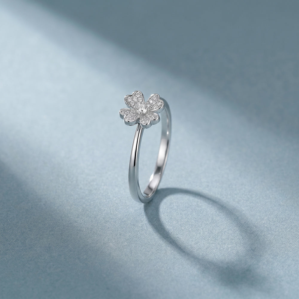 Bloom Radiance 925 Sterling Silver Ring