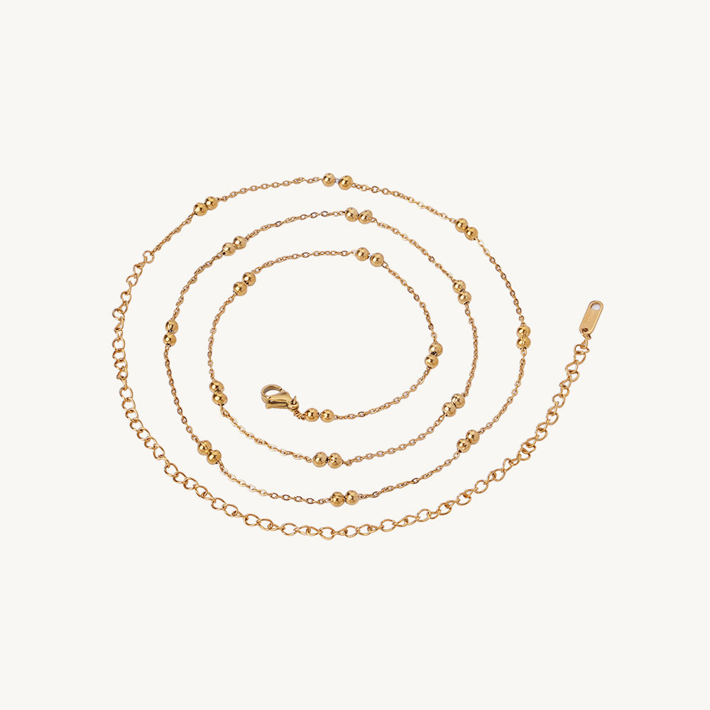 Dual Bead Linked Waist Chain