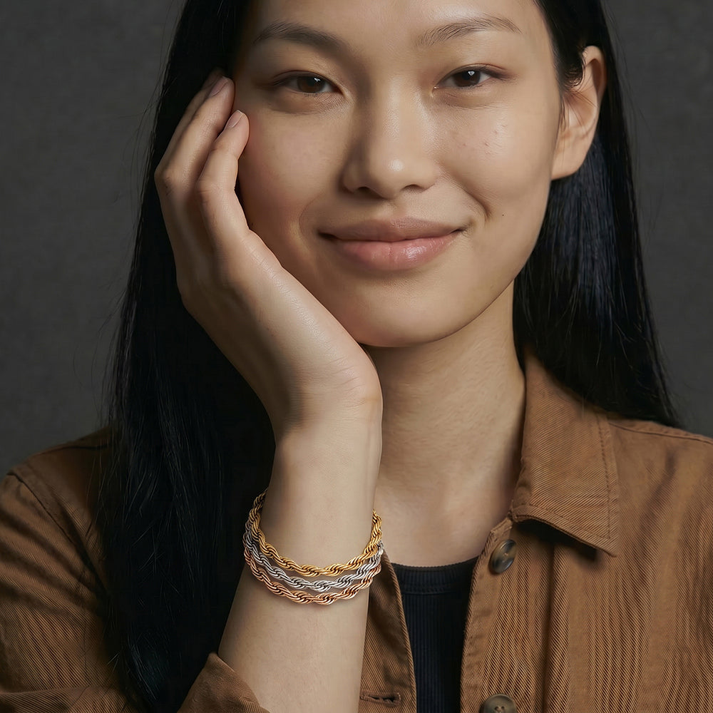 Radiant Layer Chain Bracelet