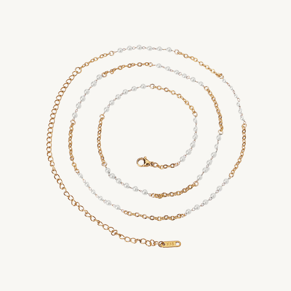 Pearl Chain Drift Waist Chain