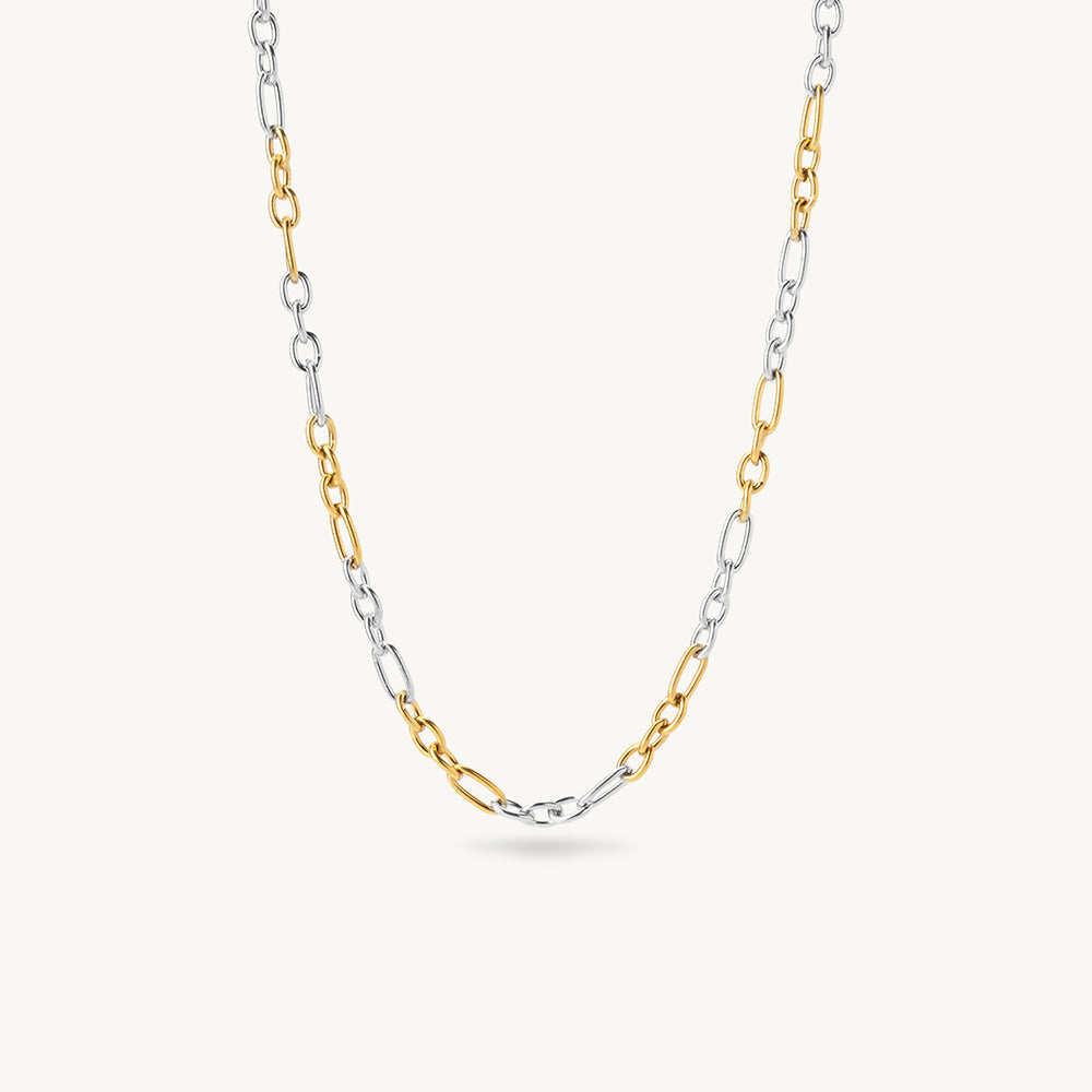 Bold Dual Tone Link Chain