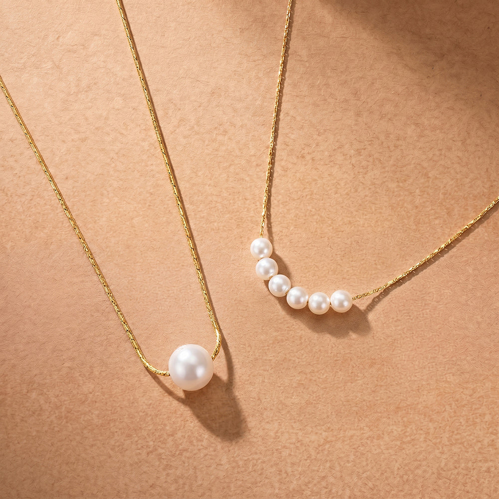 Delicate Pearl Accent Set