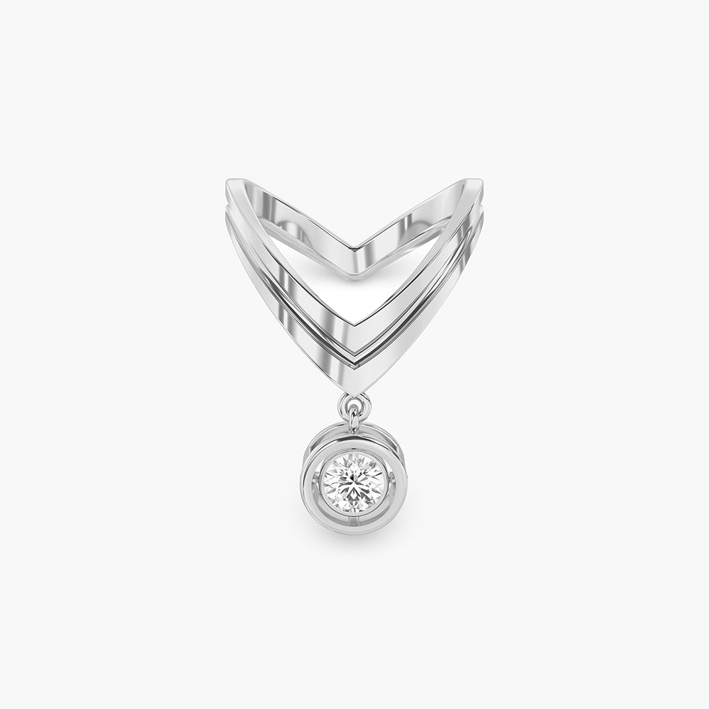 925 Sterling Silver Love Loop Ring
