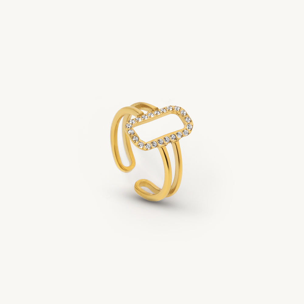Refined Halo Rectangle Ring