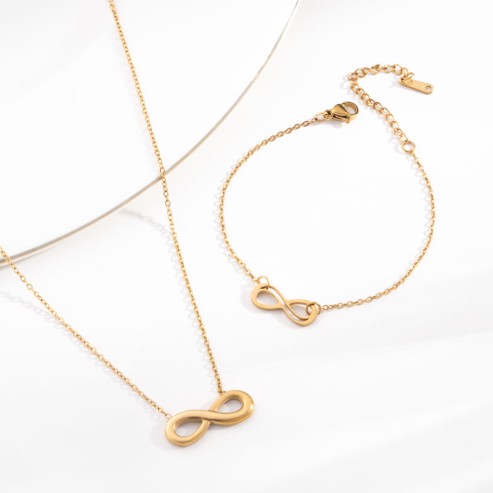 Timeless Infinity Charm Set