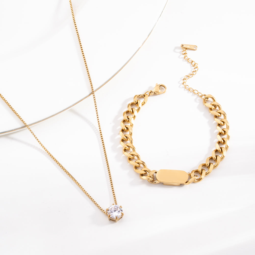 Minimal Spark Bar Elegance Set