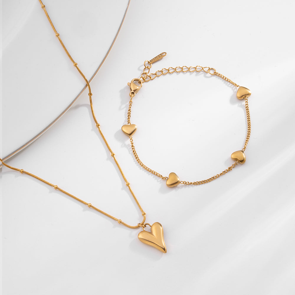 Soft Heart Lunar Poise Set