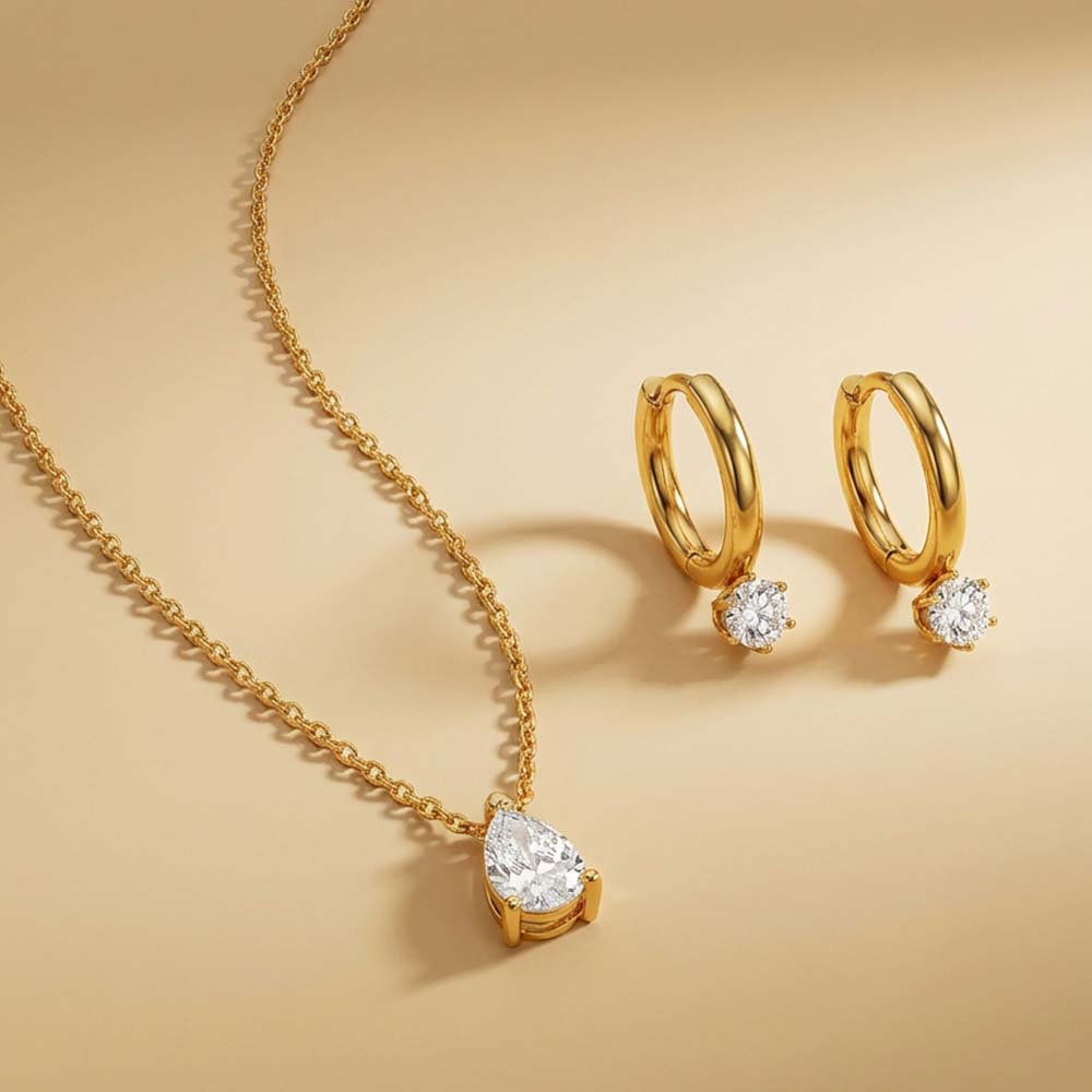 Crystal & Classic Jewellery Set