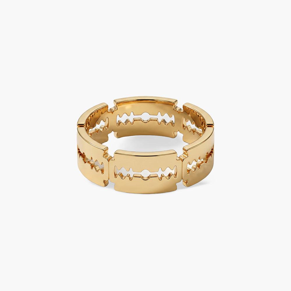 Gold Blade Ring