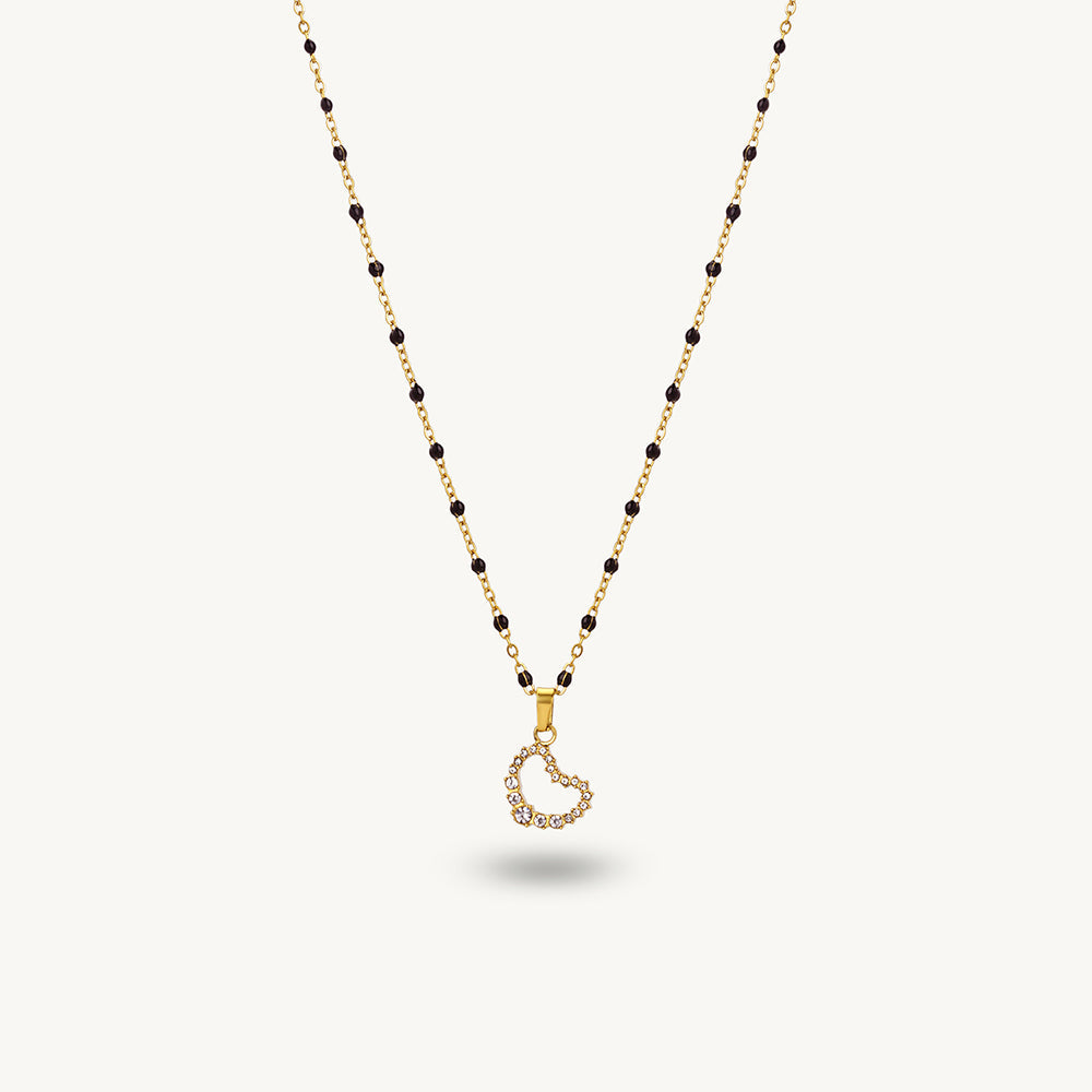 Halo Heart Demifine Mangalsutra