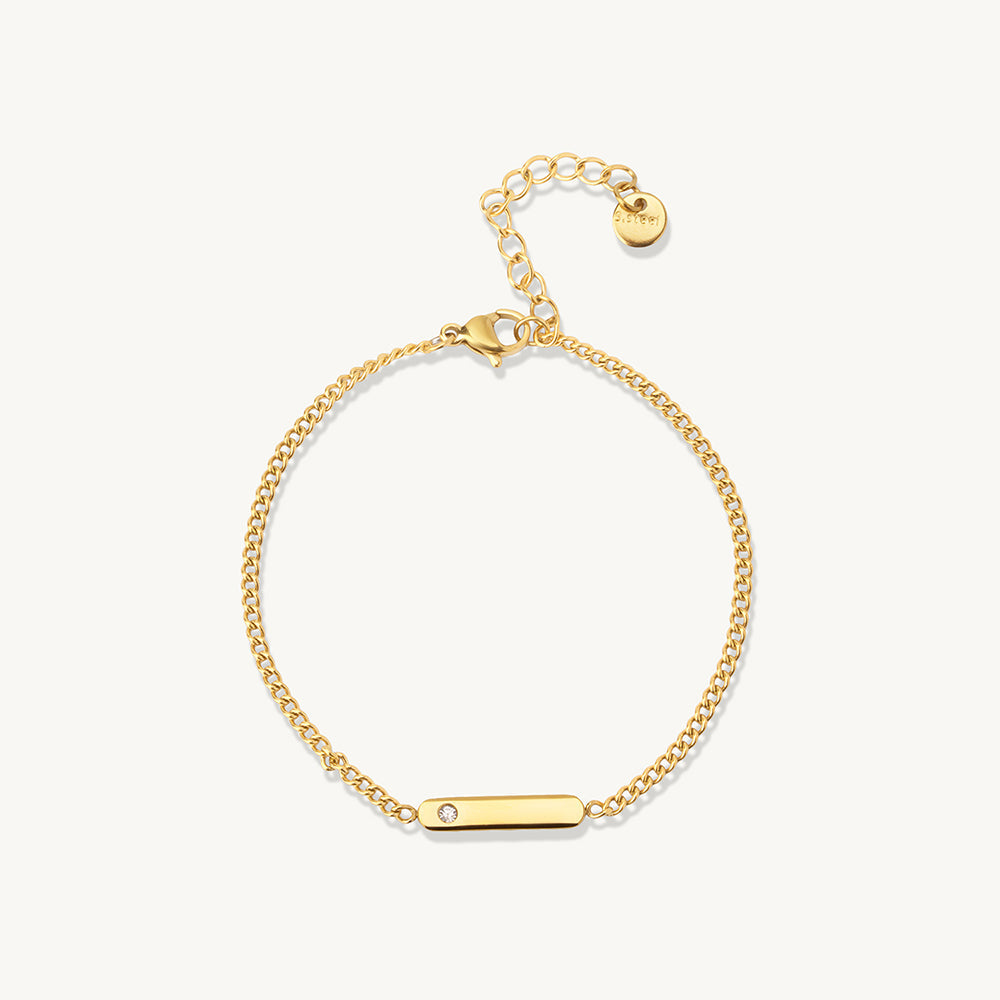 Mini Bar Chain Bracelet