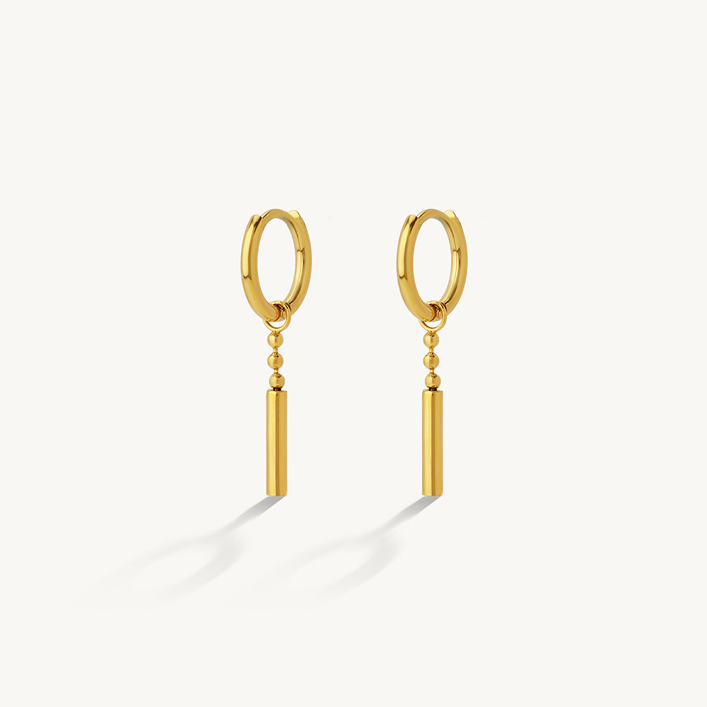 Mini Bar Drop Earrings