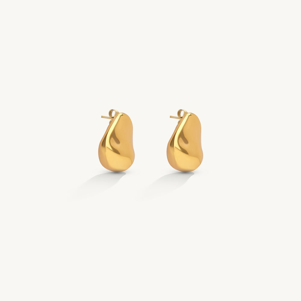 Abstract Molten Stud Earrings