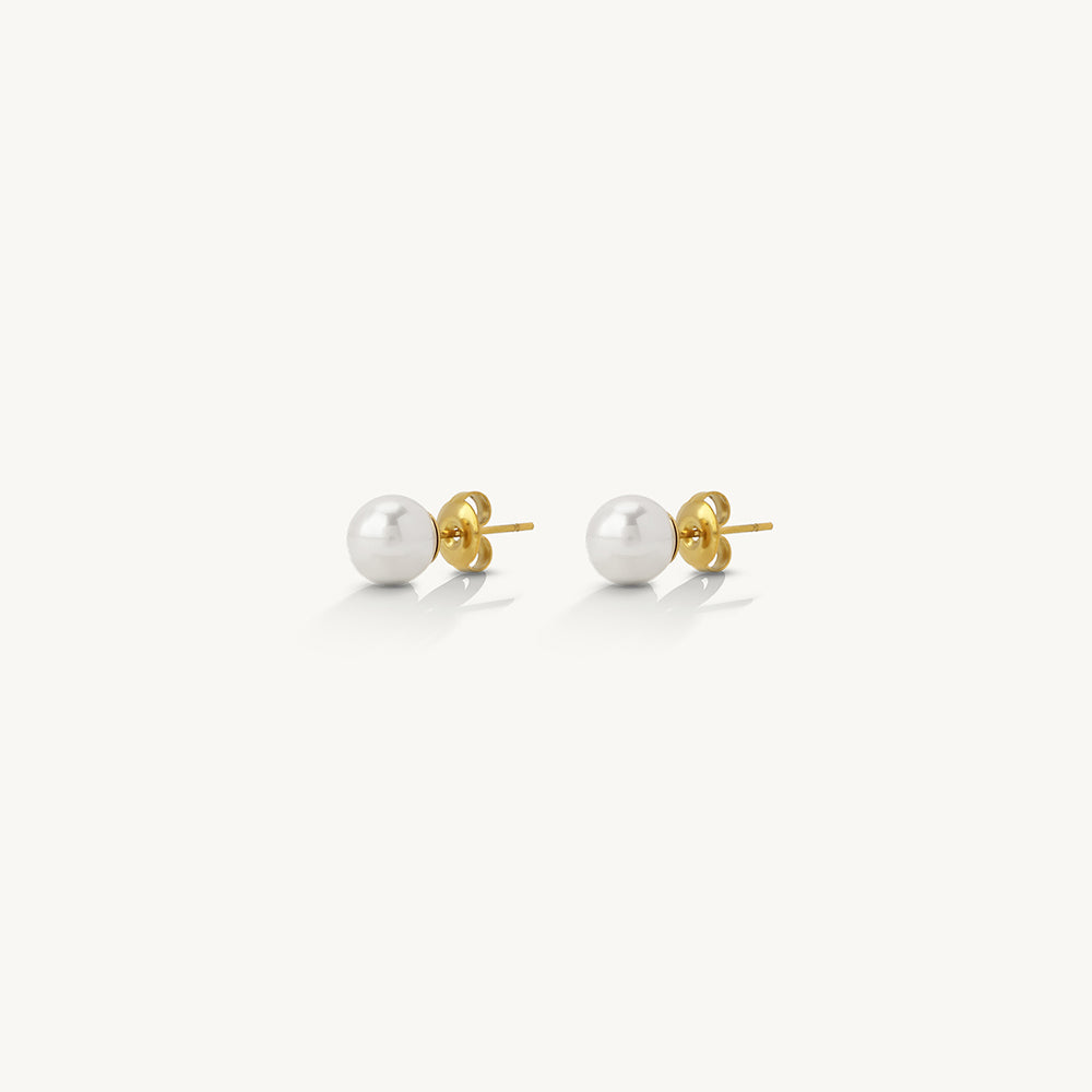 Petite Pearl Stud Earrings