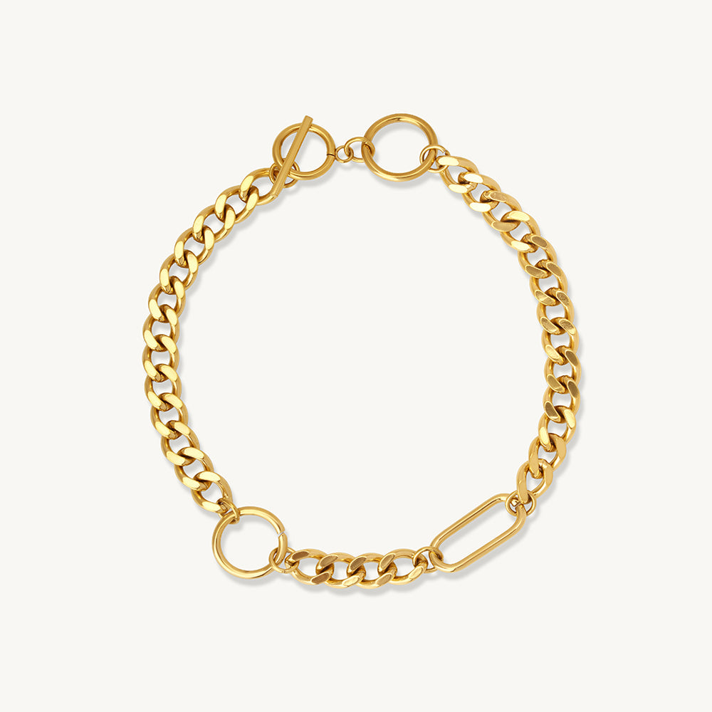 Modern Toggle Link Bracelet