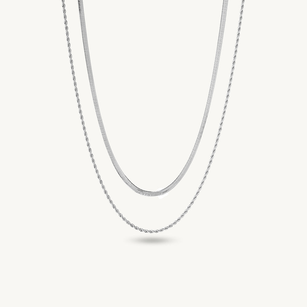 Imperial Layered Chain Necklace