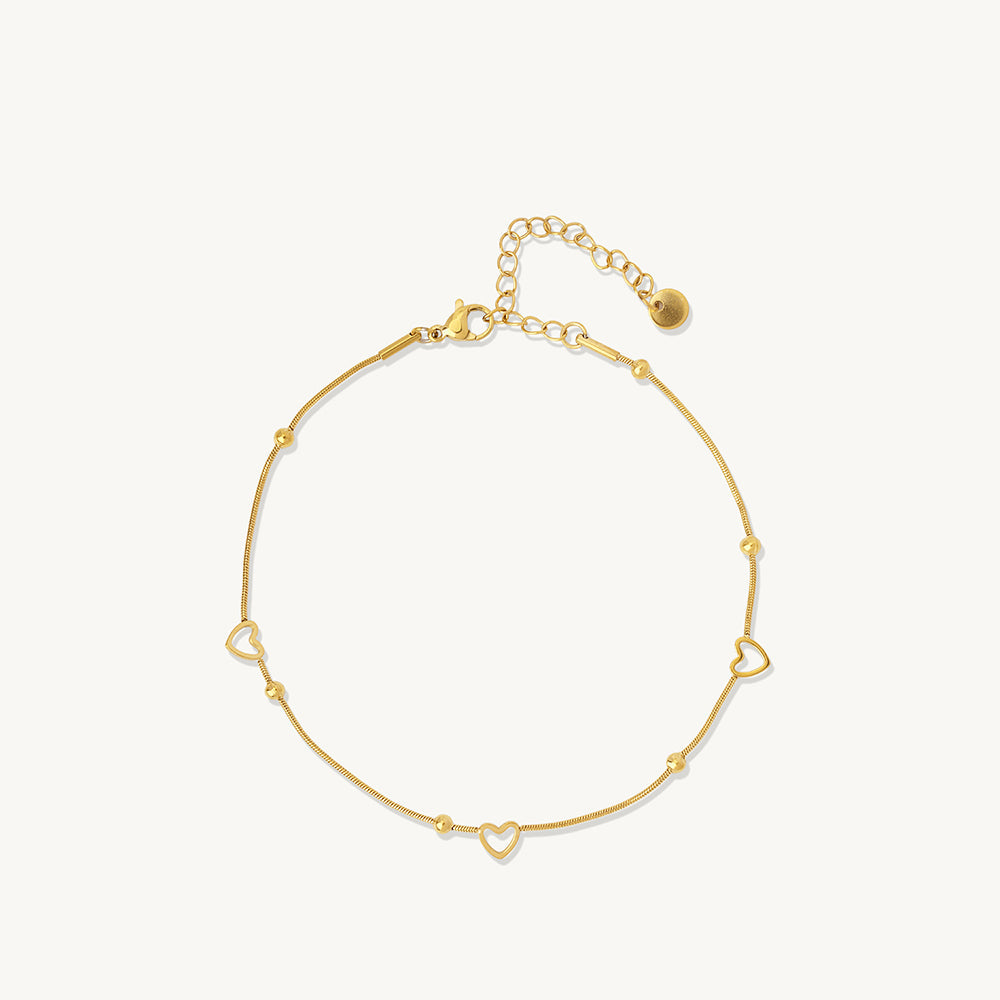 Minimal Love Heart Bracelet