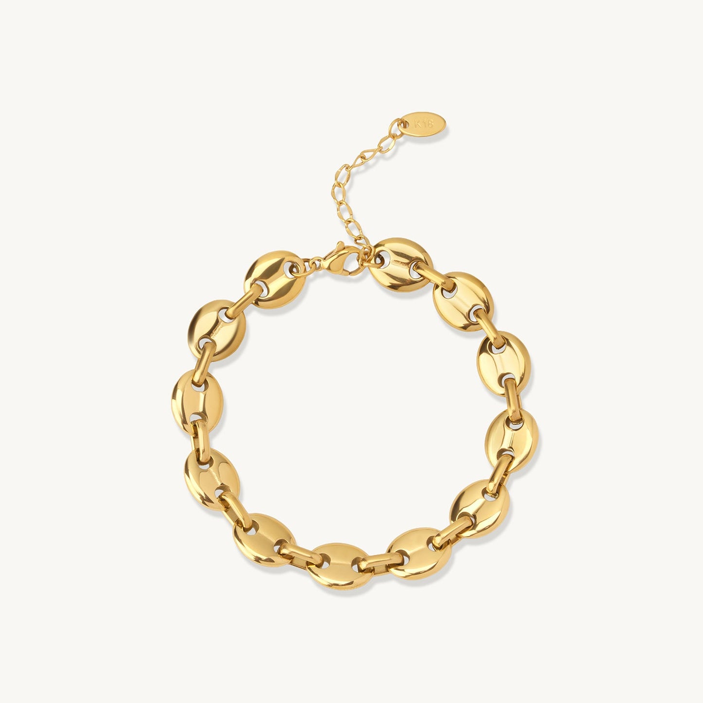 Minimal Oval Link Chain Bracelet