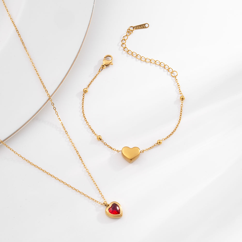 Forever Heart Jewellery Set