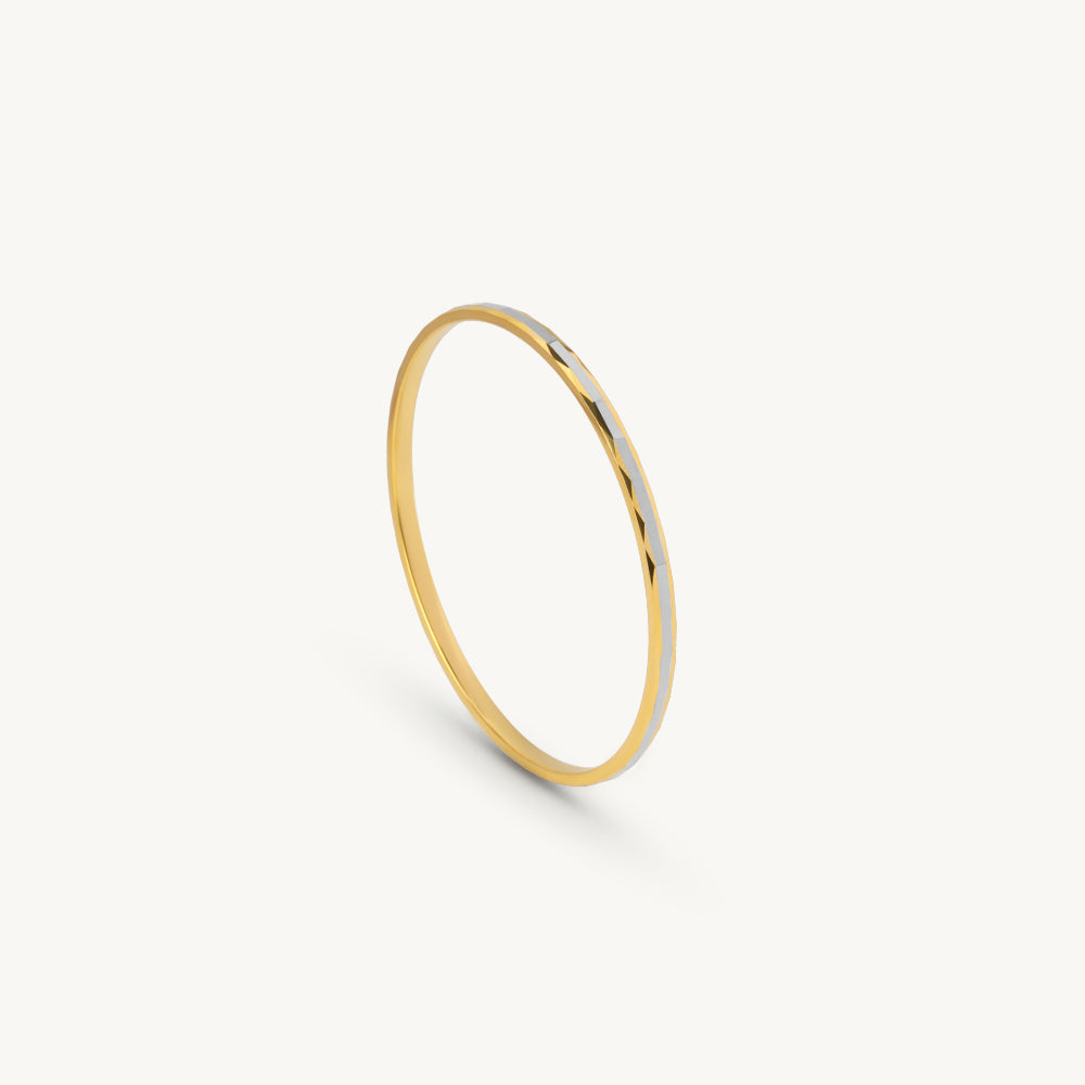 Obsidian Glow Tungsten Bracelet