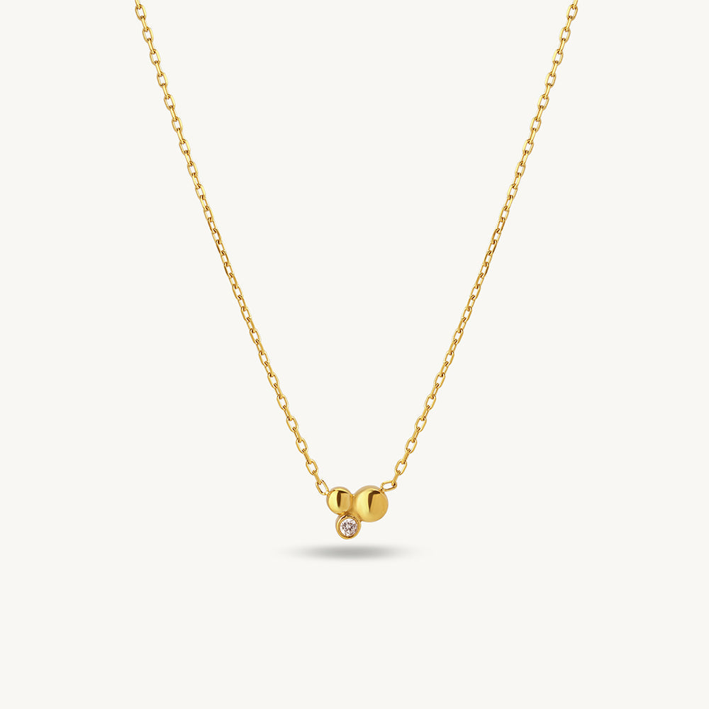 Elegant Crystal Accent Necklace
