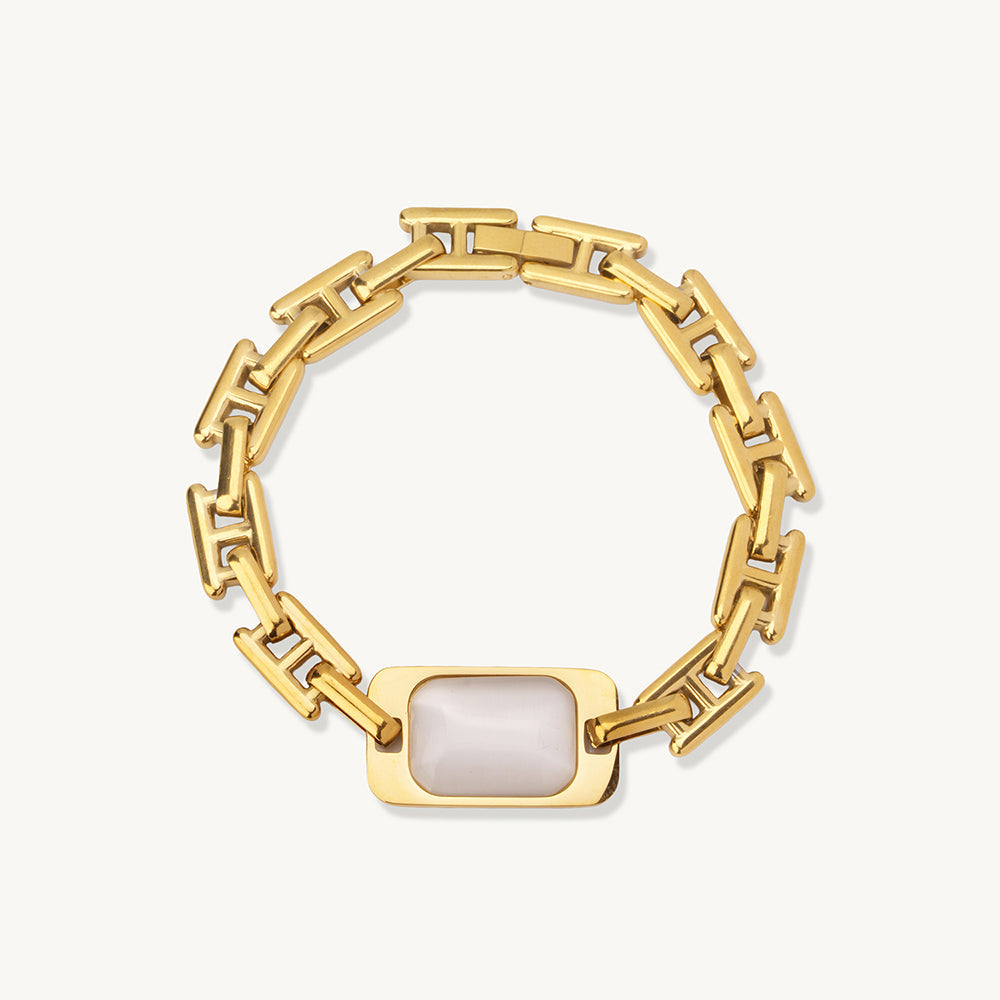 Luxe Glow Link Chain Bracelet