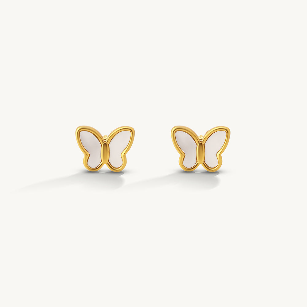 Aurelia Butterfly Studs