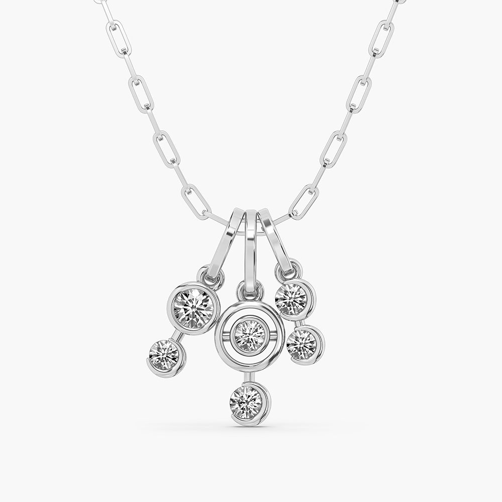 925 Sterling Silver Confetti Necklace